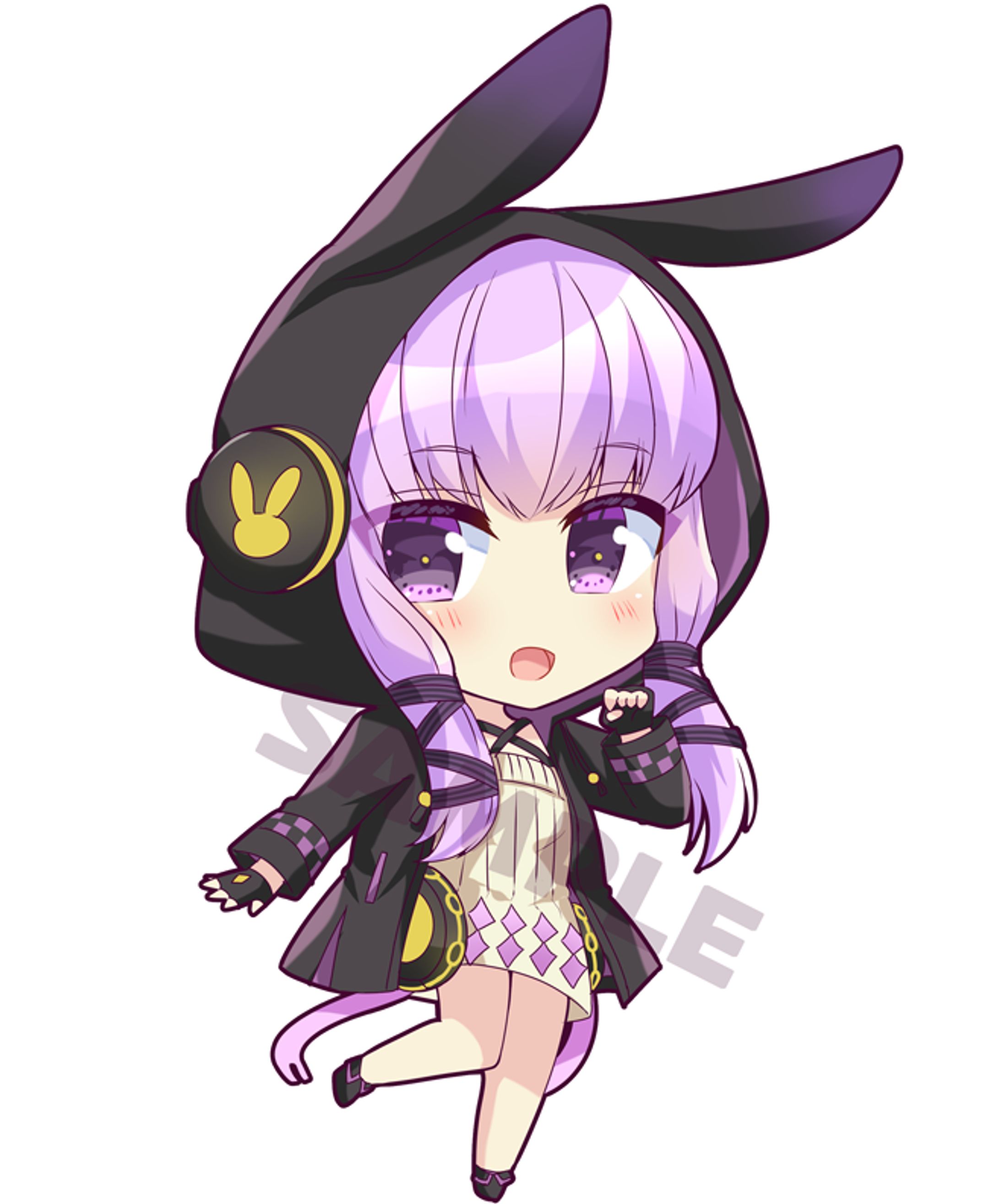 お仕事】CDジャケット用ミニキャライラスト