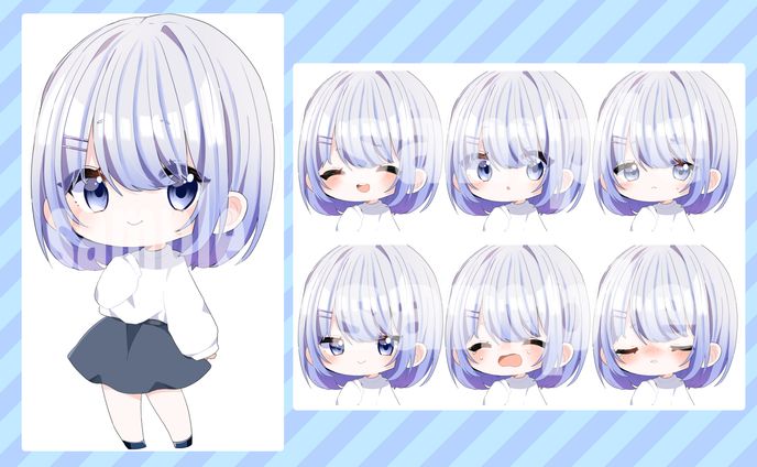 ご依頼 立ち絵イラスト