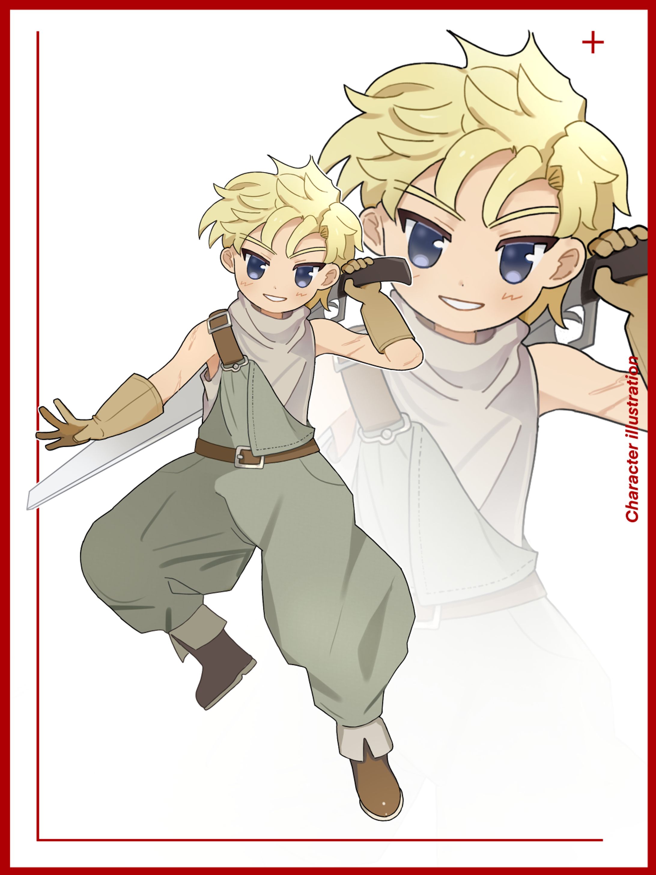 TRPG 立ち絵イラスト-1