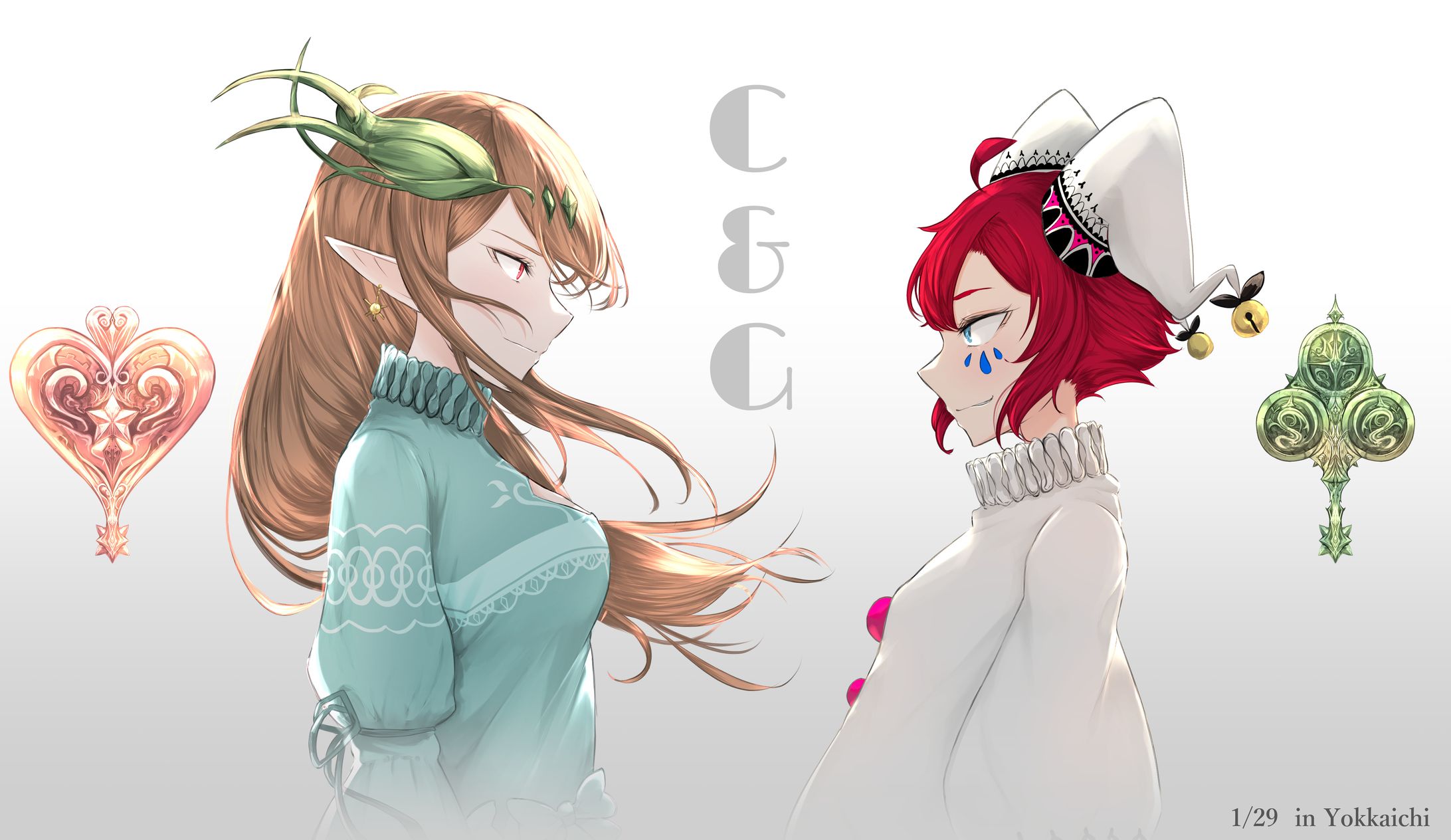 C&Gトランプ イベント告知用イラスト-1