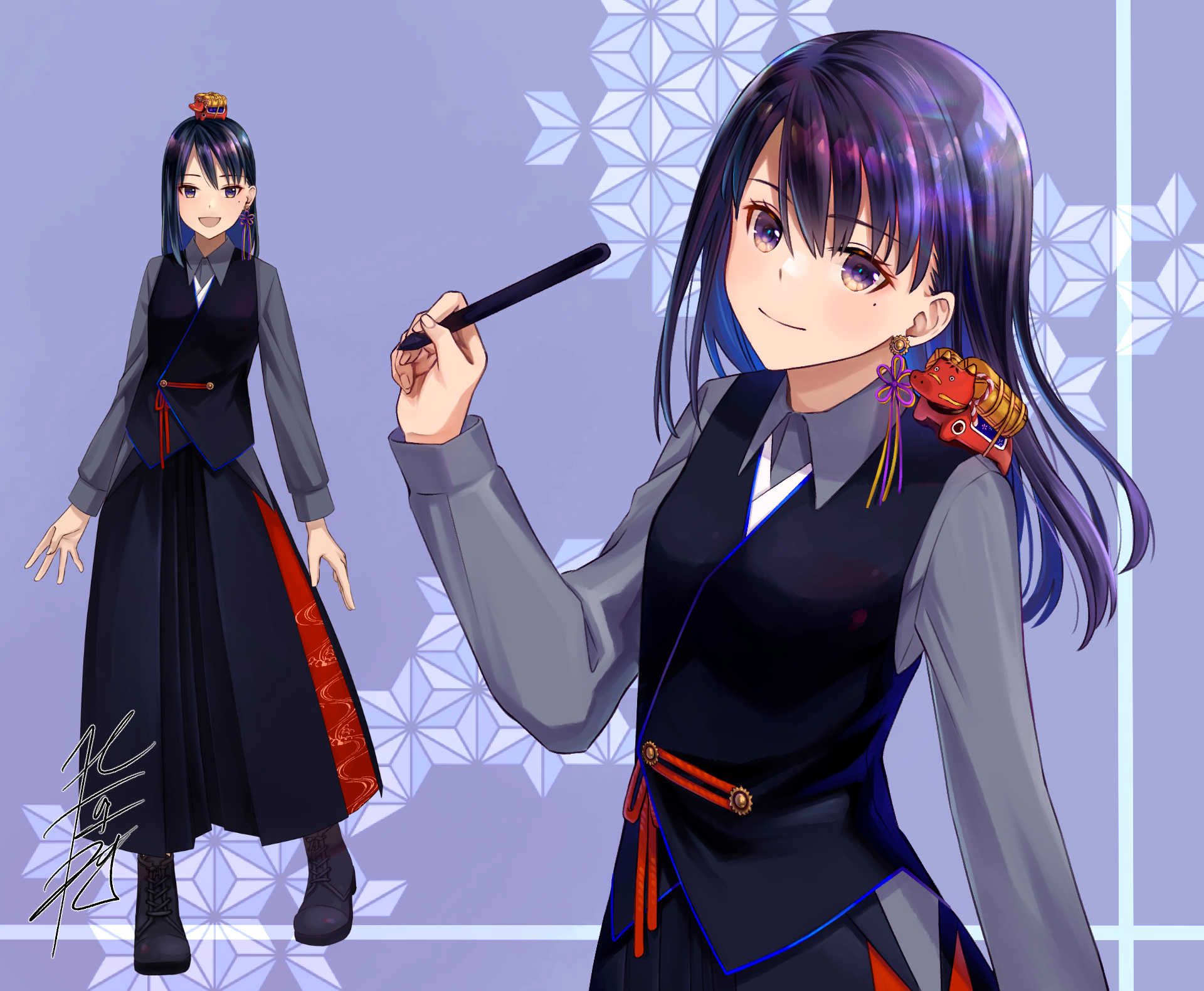 和風魔女っ娘