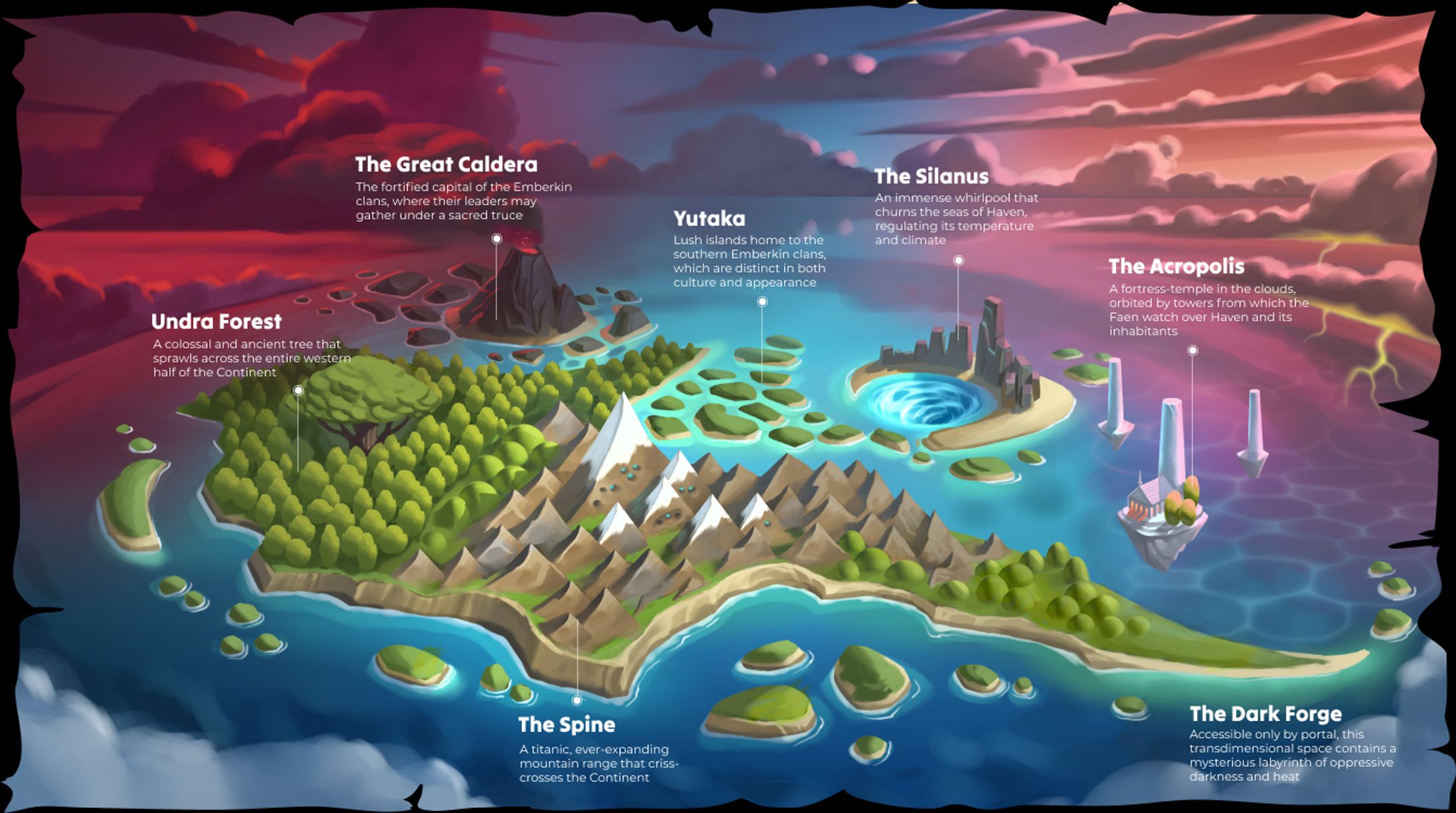 POGLIN Website - MAP Lore Section