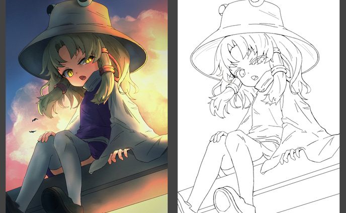 [東方project]洩矢諏訪子　