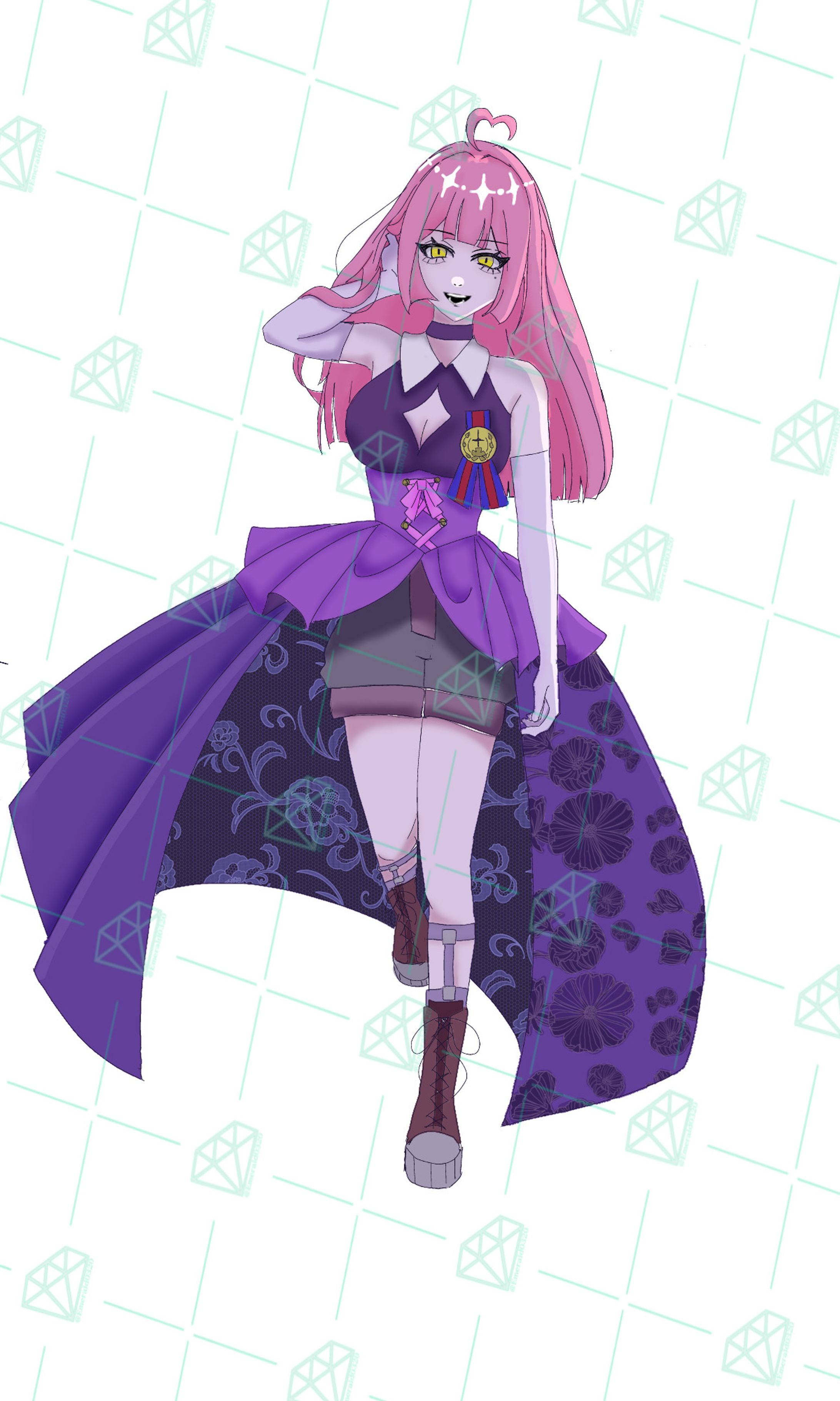 《IRIAM用立ち絵》魂募集中💚-1