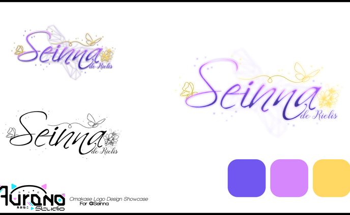 Seinna Vtuber Logo Design
