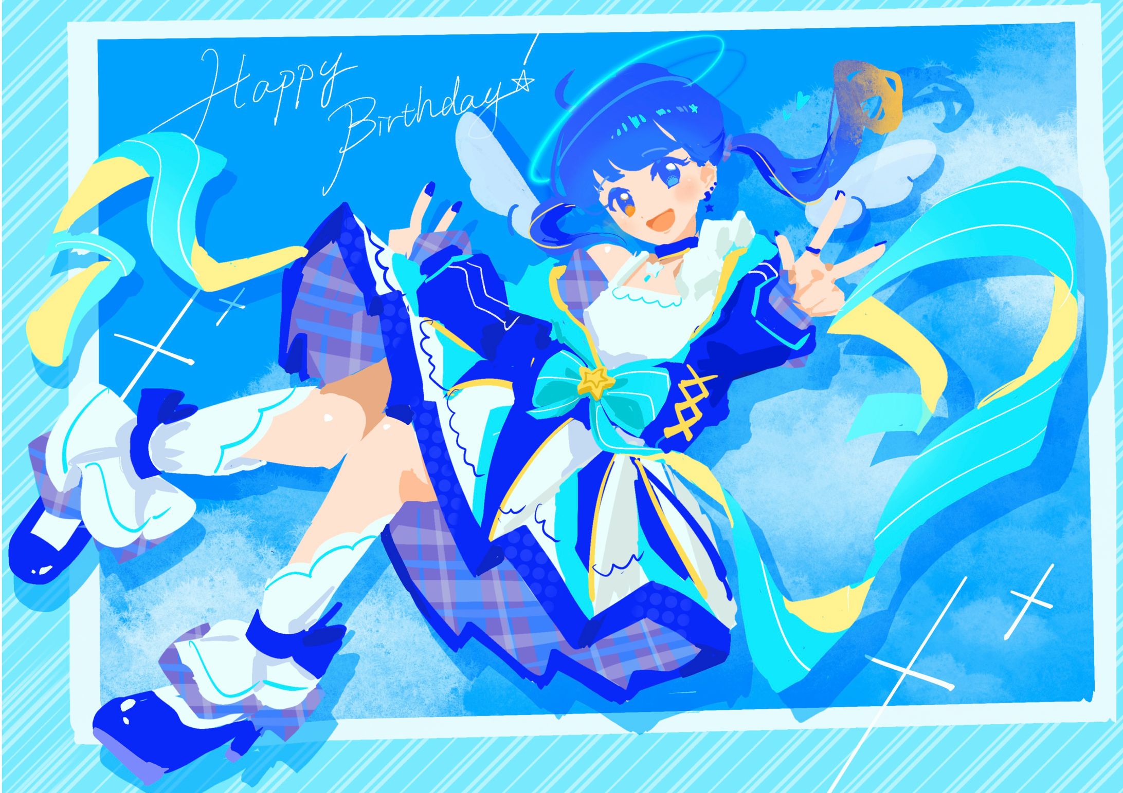 vtuber 衣装デザイン、イラスト-1