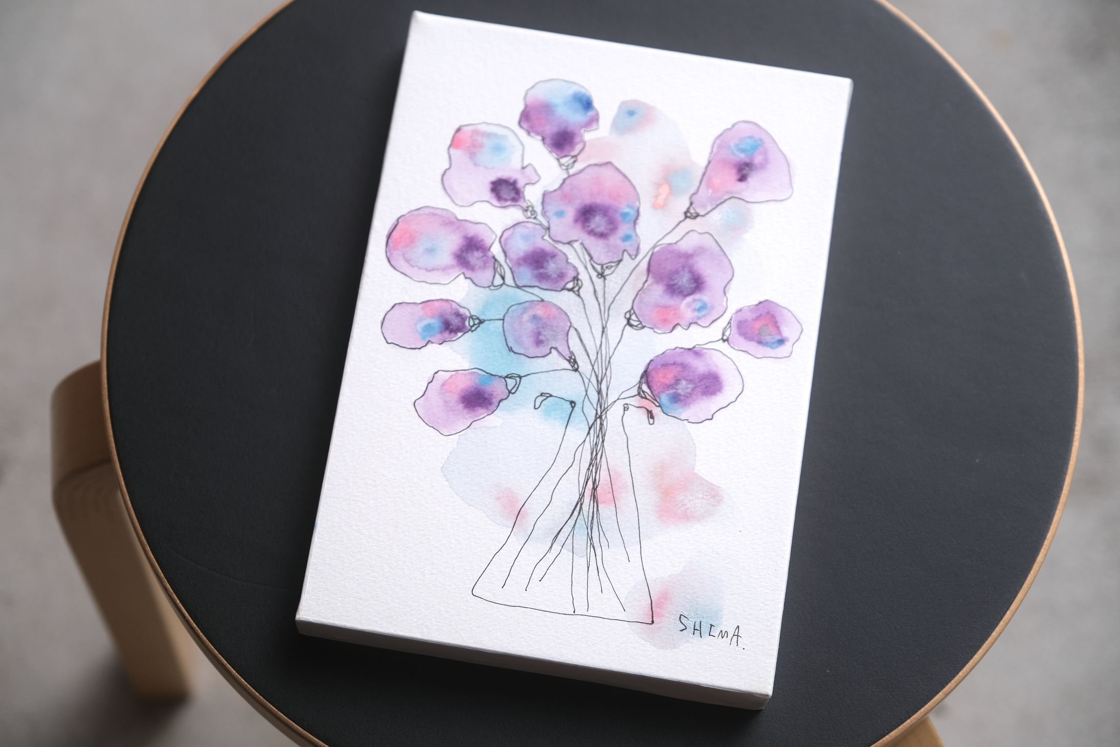 Colorful Forest Flower Vase-1