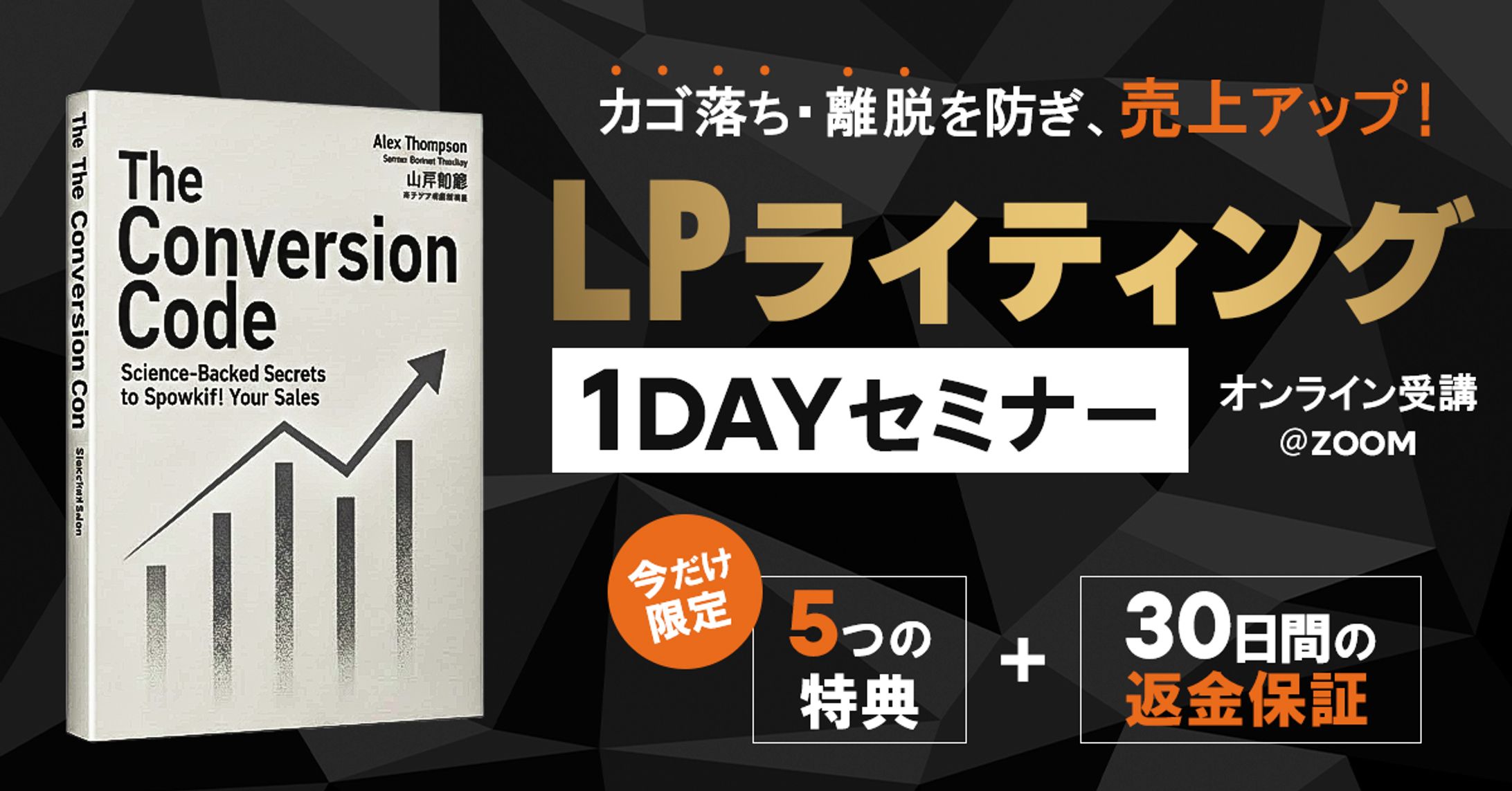 成果直結型ライティング本 プロモーションバナー（架空案件）-1