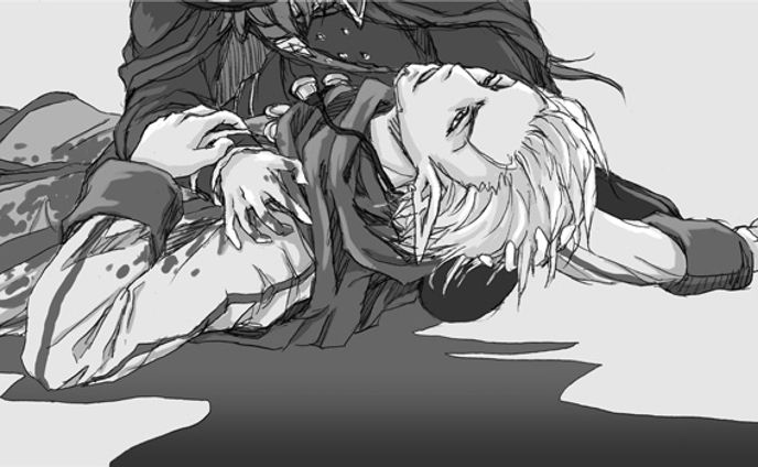 短編小説、アナログ絵