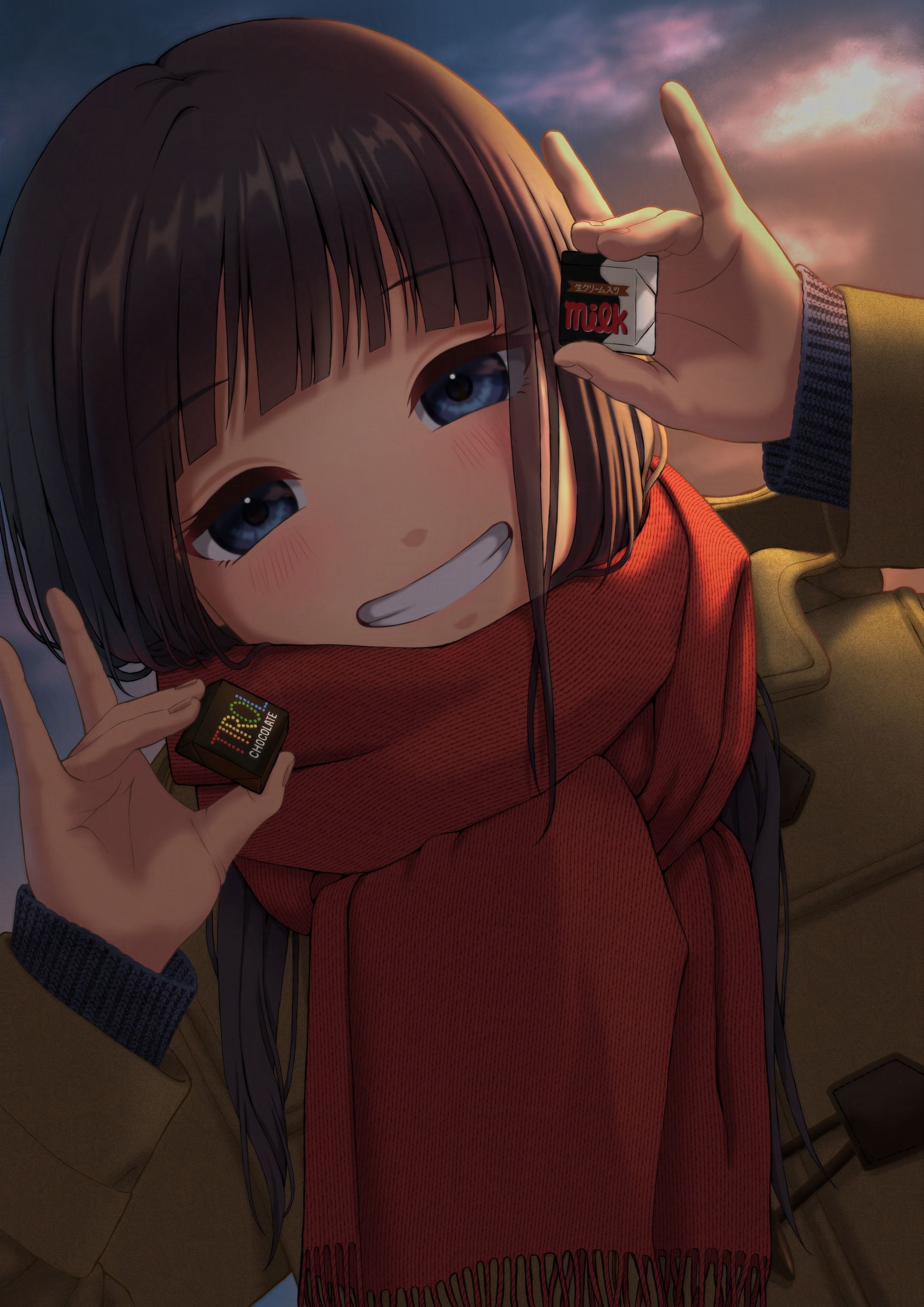 「いっしょにチロルチョコたーべよっ！」-1