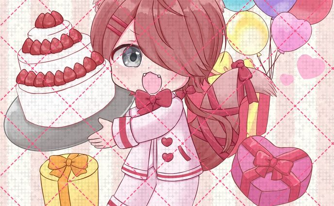 配信用アバターイラスト作成