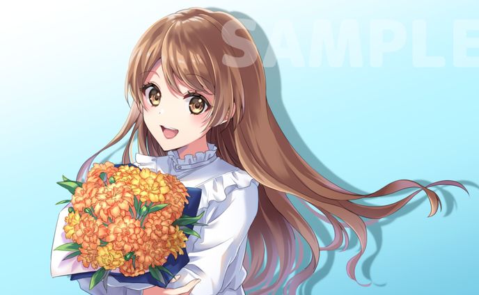 歌ってみた動画用イラスト　サンプル