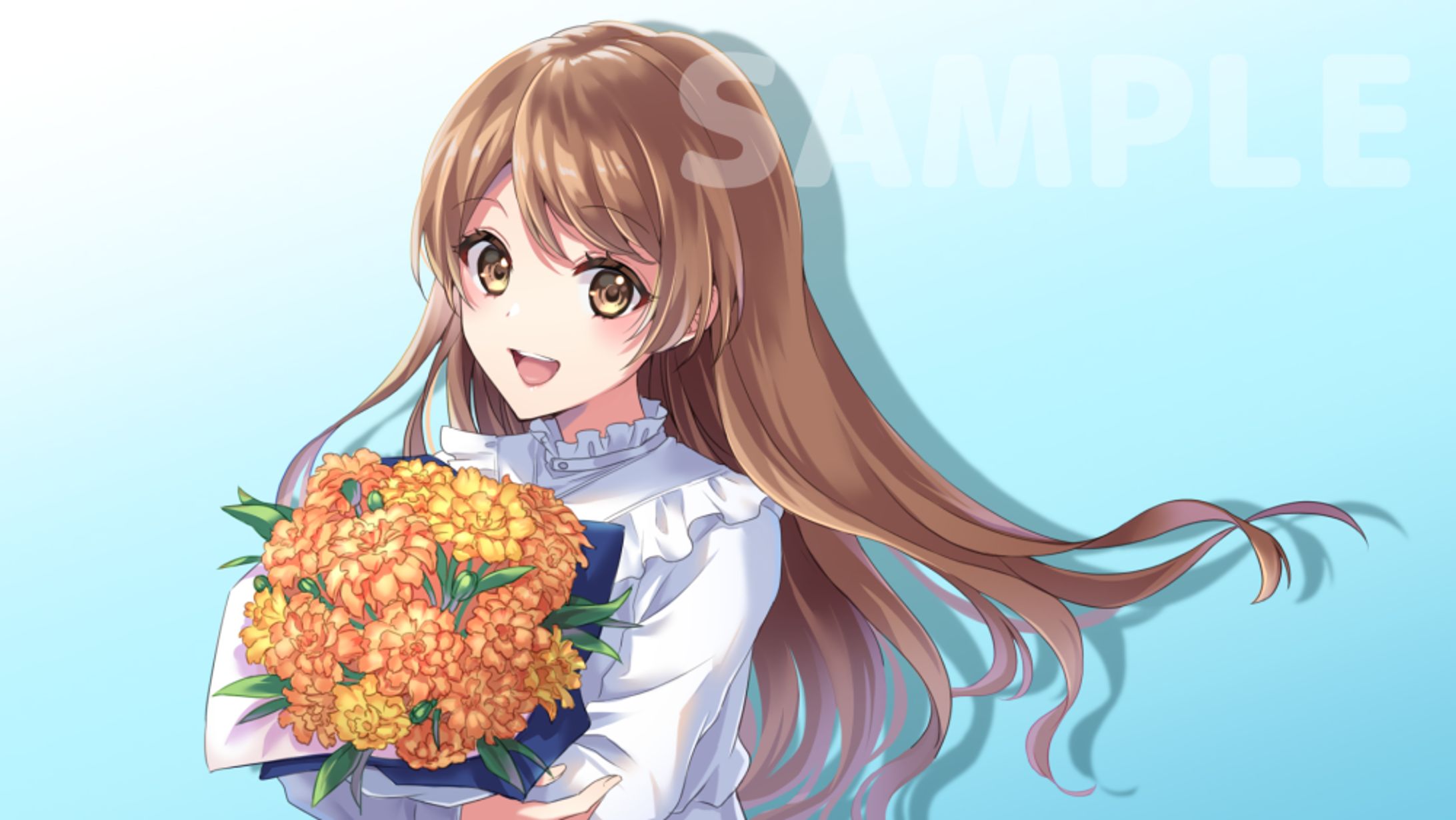 歌ってみた動画用イラスト　サンプル-1