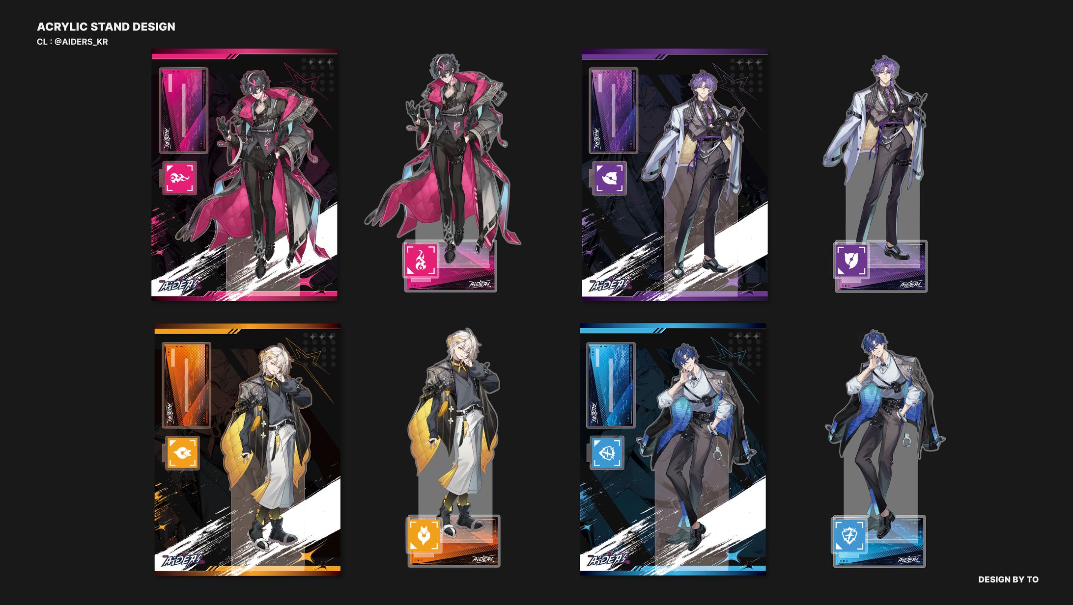 AIDERS - 1st Anniversary Acrylic Stand-1