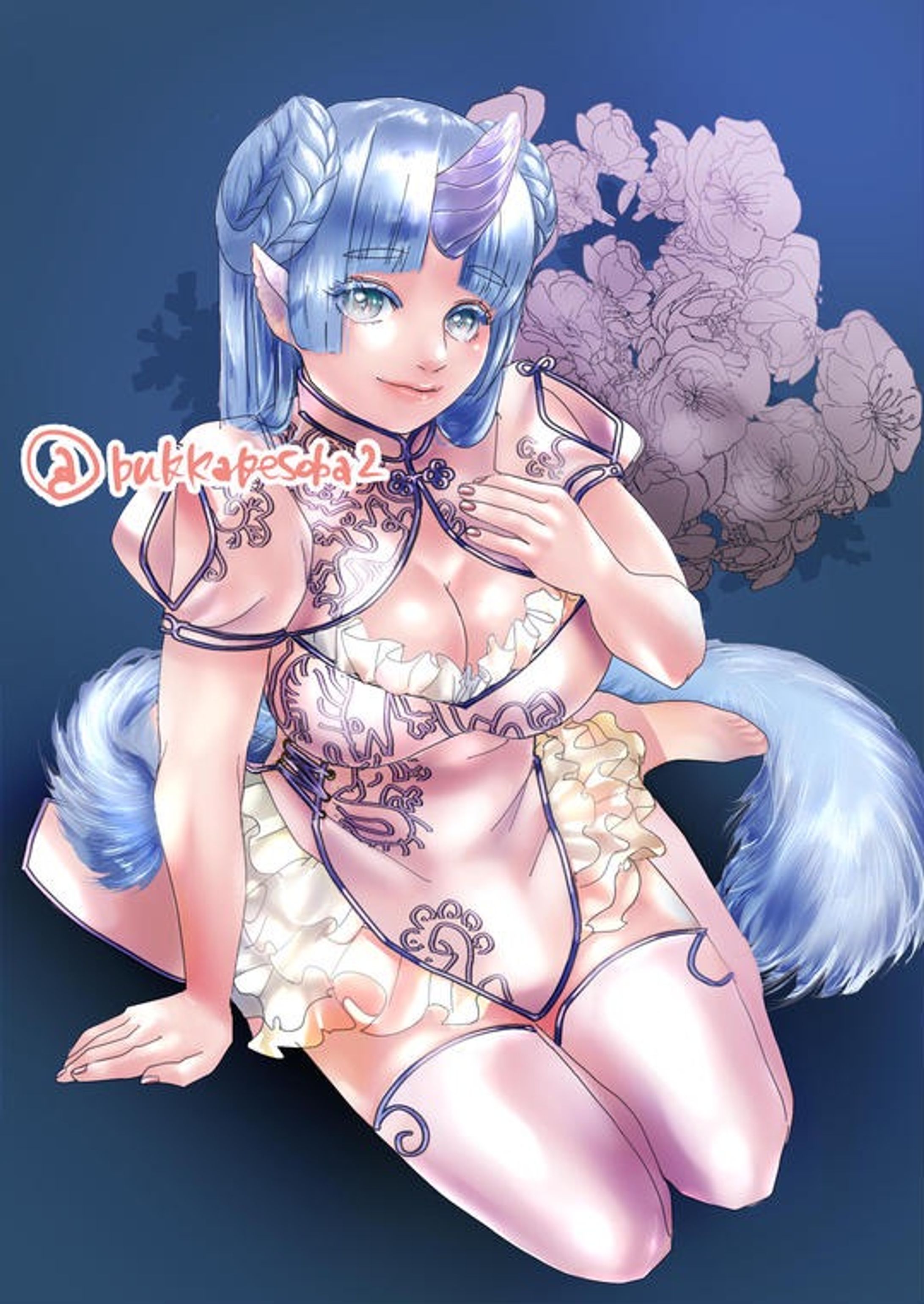 ドラゴンっぽい女の子-1