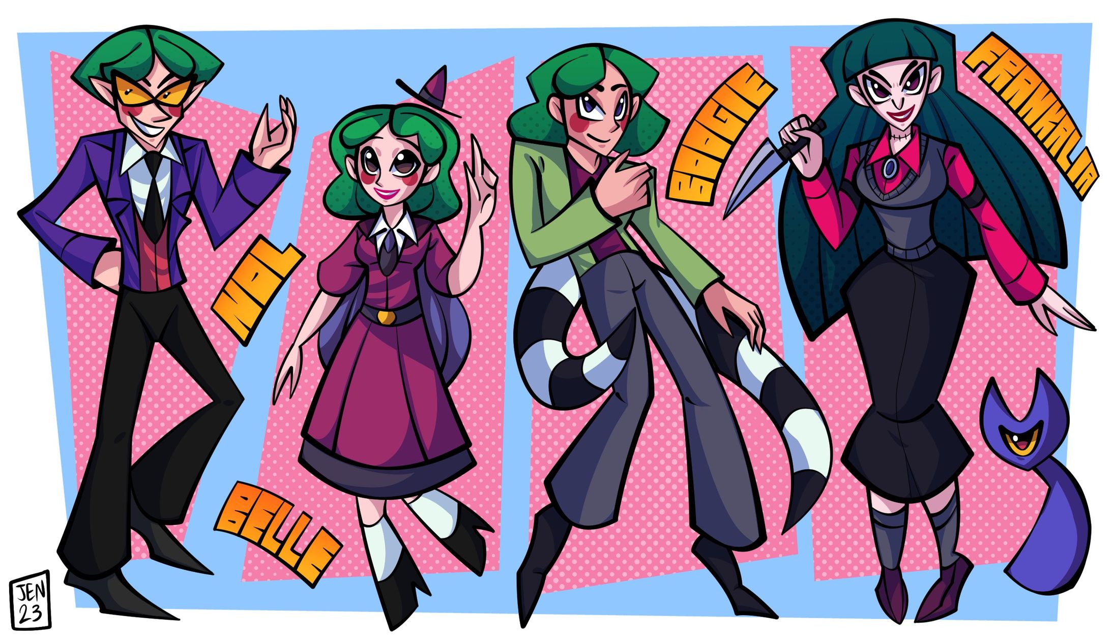 The Nightmare Family.-1