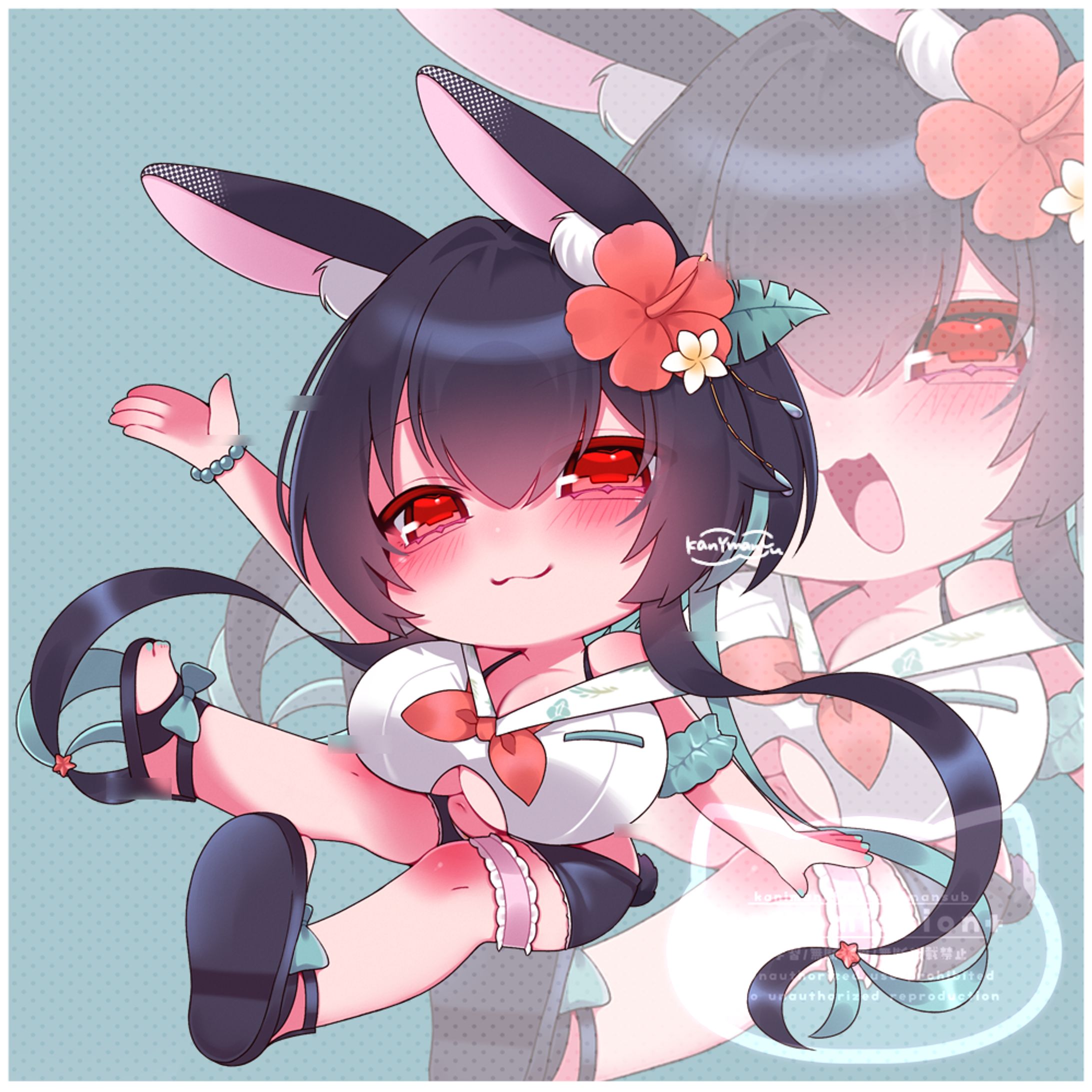 【ちびキャラ】兎海のの様-1