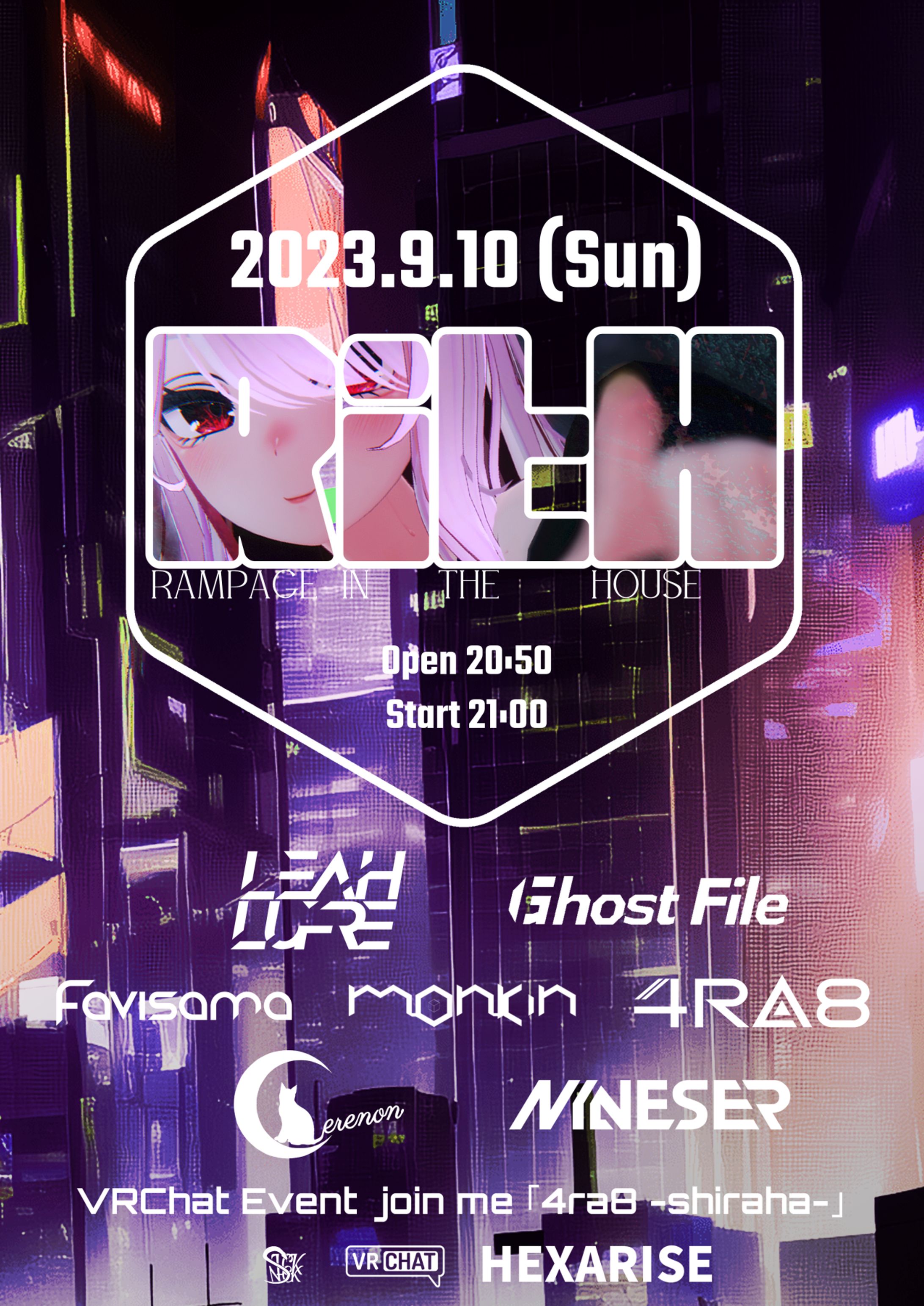 VRChat DJ Event Rampage in the House 2-1