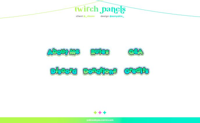 Twitch Panels