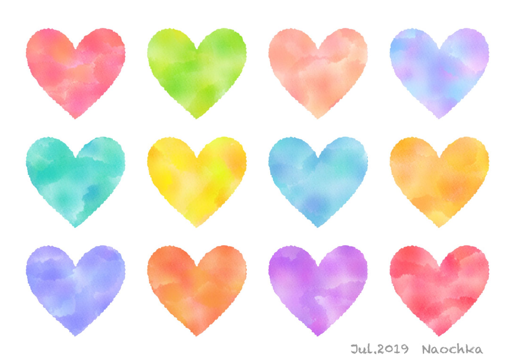 Watercolor シリーズ-1