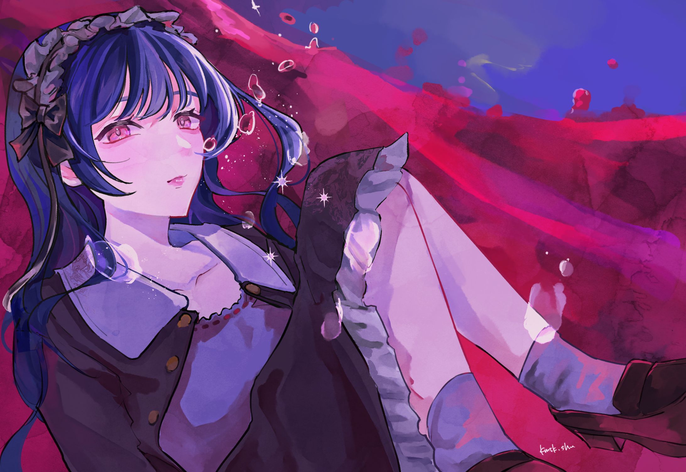 【オリジナル】女の子のイラスト-1