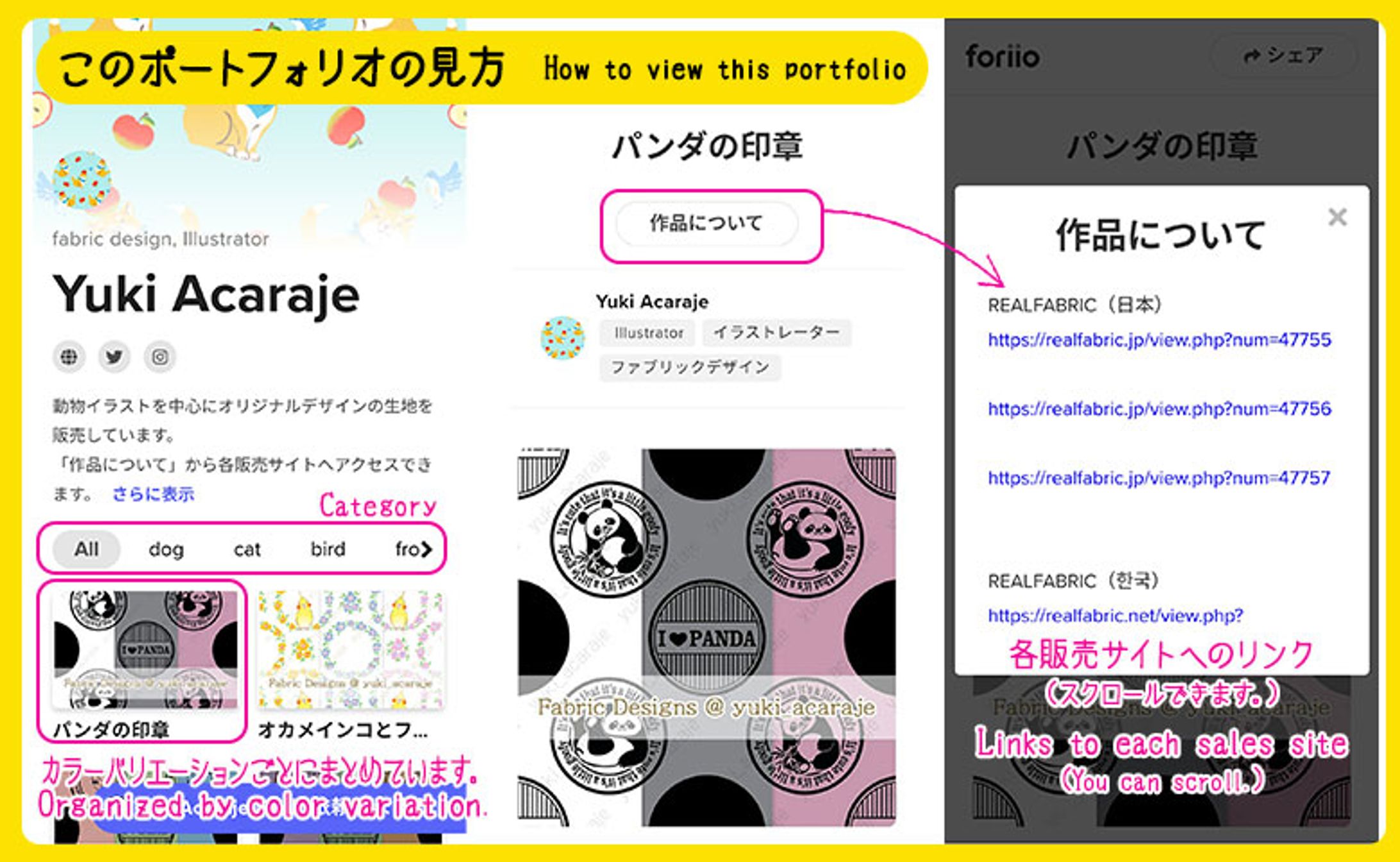 How to view this portfolio-1