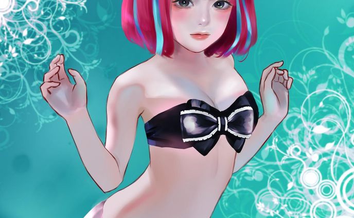 👙💕✨
 #illustration  #イラスト