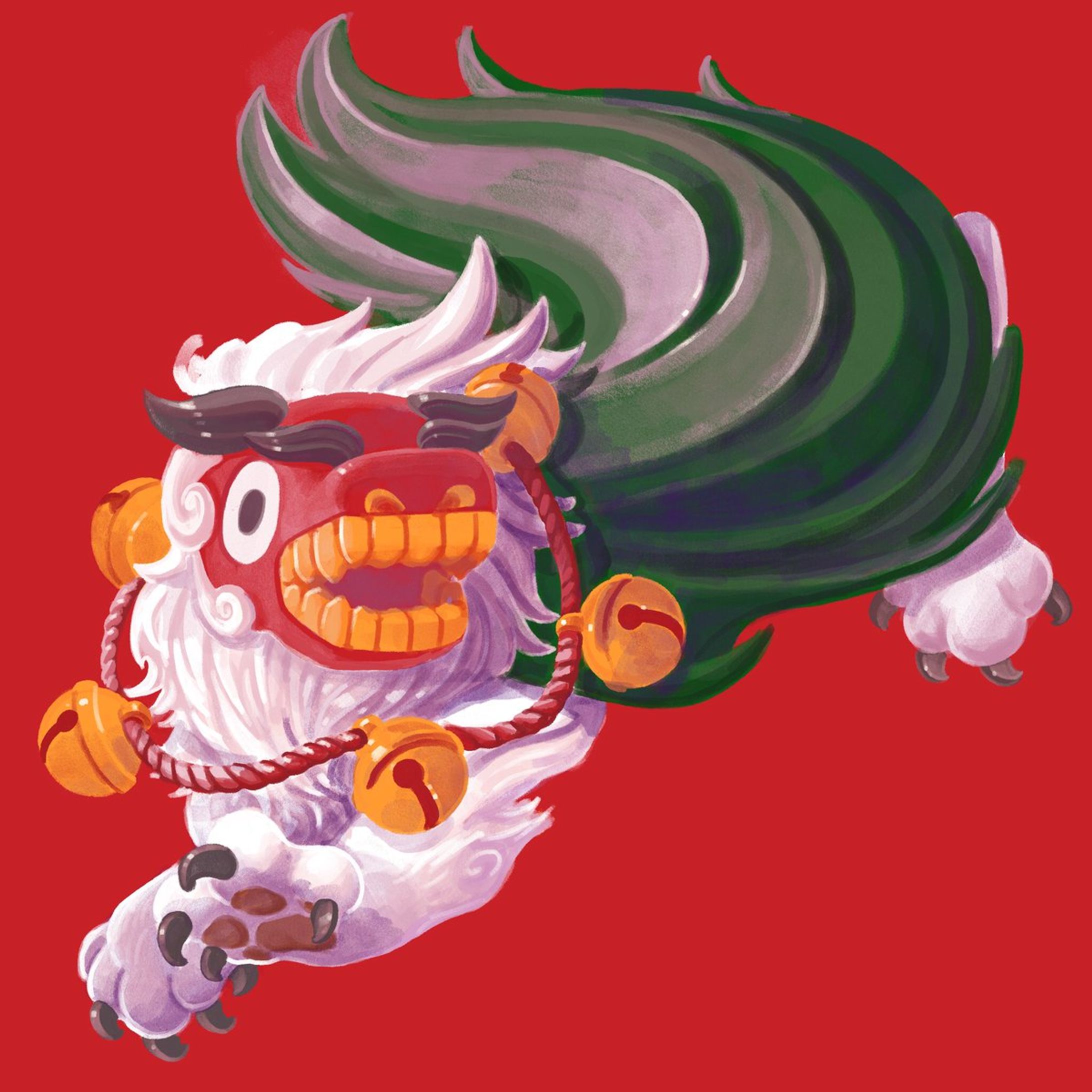 2021年賀状イラスト-1