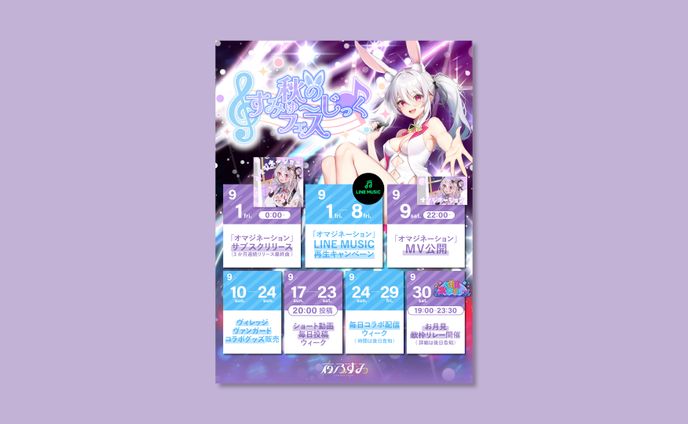 フライヤー、vtuberサムネイル