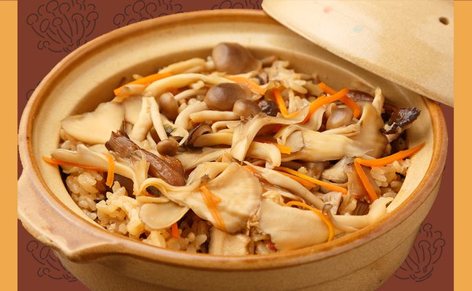 カフェの秋限定メニュー広告【自主制作物】