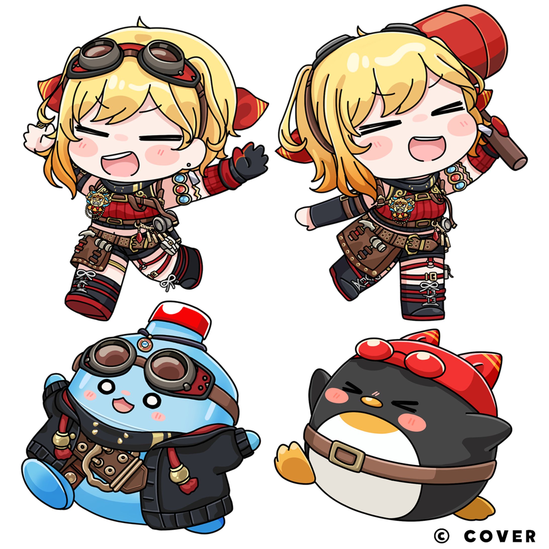 ホロライブID カエラ・コヴァルスキア様　誕生日記念2025グッズイラスト-1