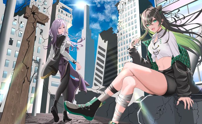 トワツガイ(イラストコンテスト応募作品)