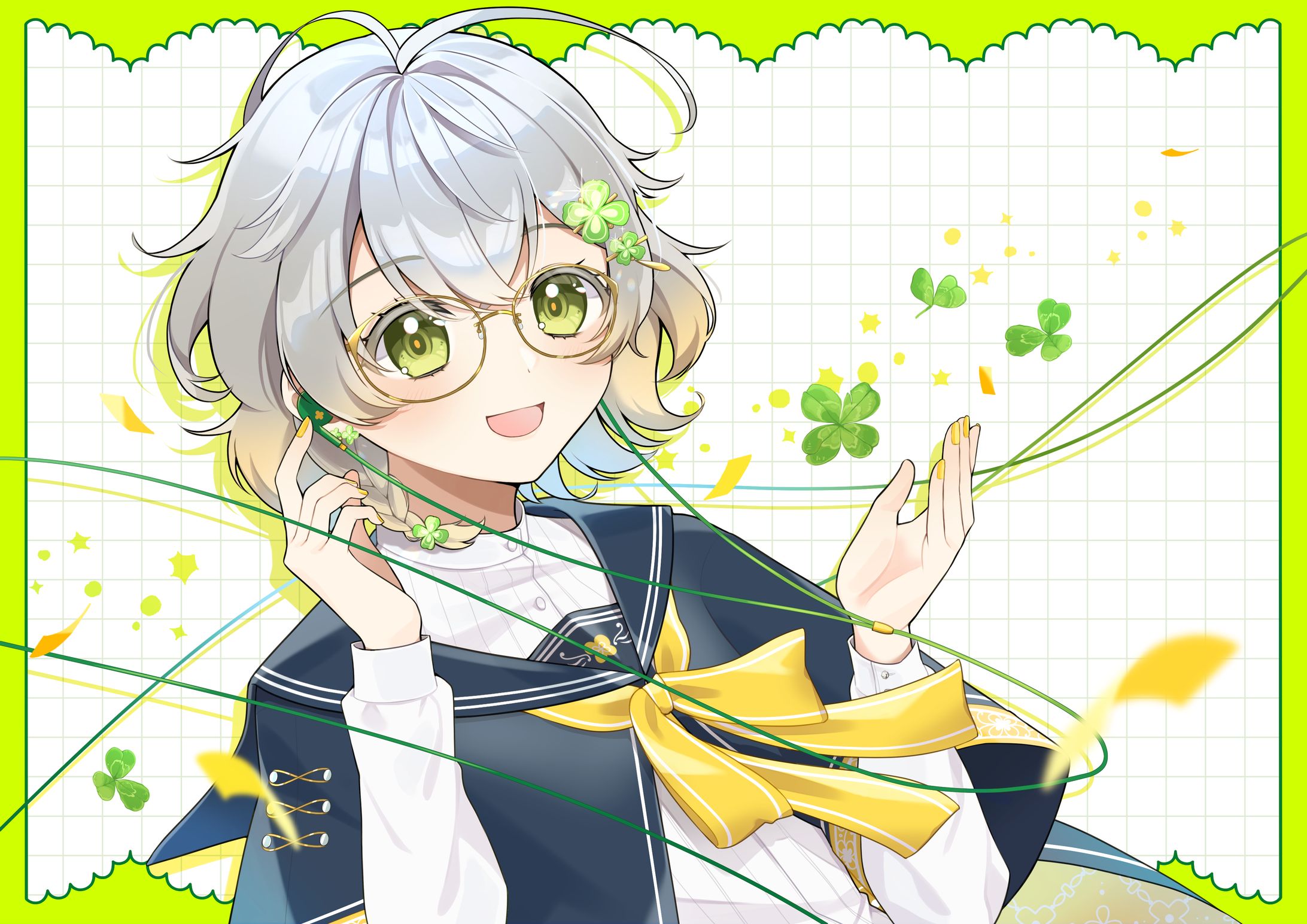 よつばかなと様　一枚イラスト-1