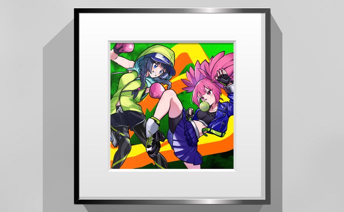 Diverse System様 / 「No Surrender」楽曲用ジャケットイラスト