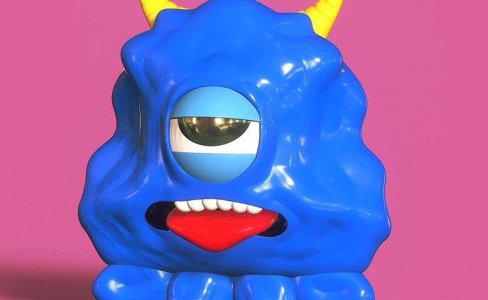ych chimol、3dcg（blender）