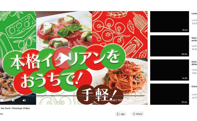 サムネイル、ワイプ