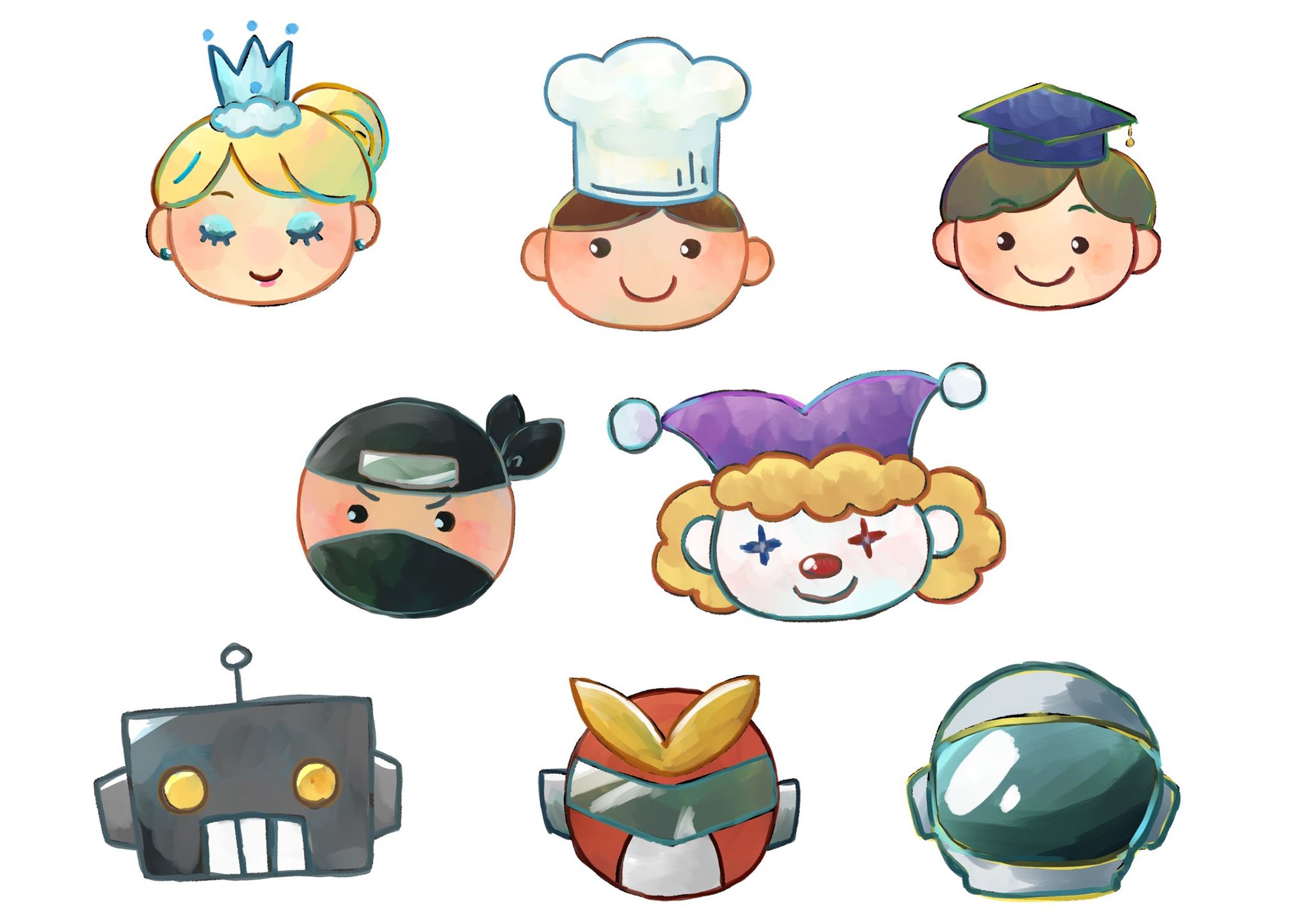 スマホアプリ用イラスト　株式会社Pixel様-1