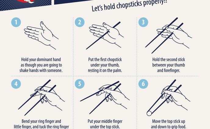 箸の作法 イラスト