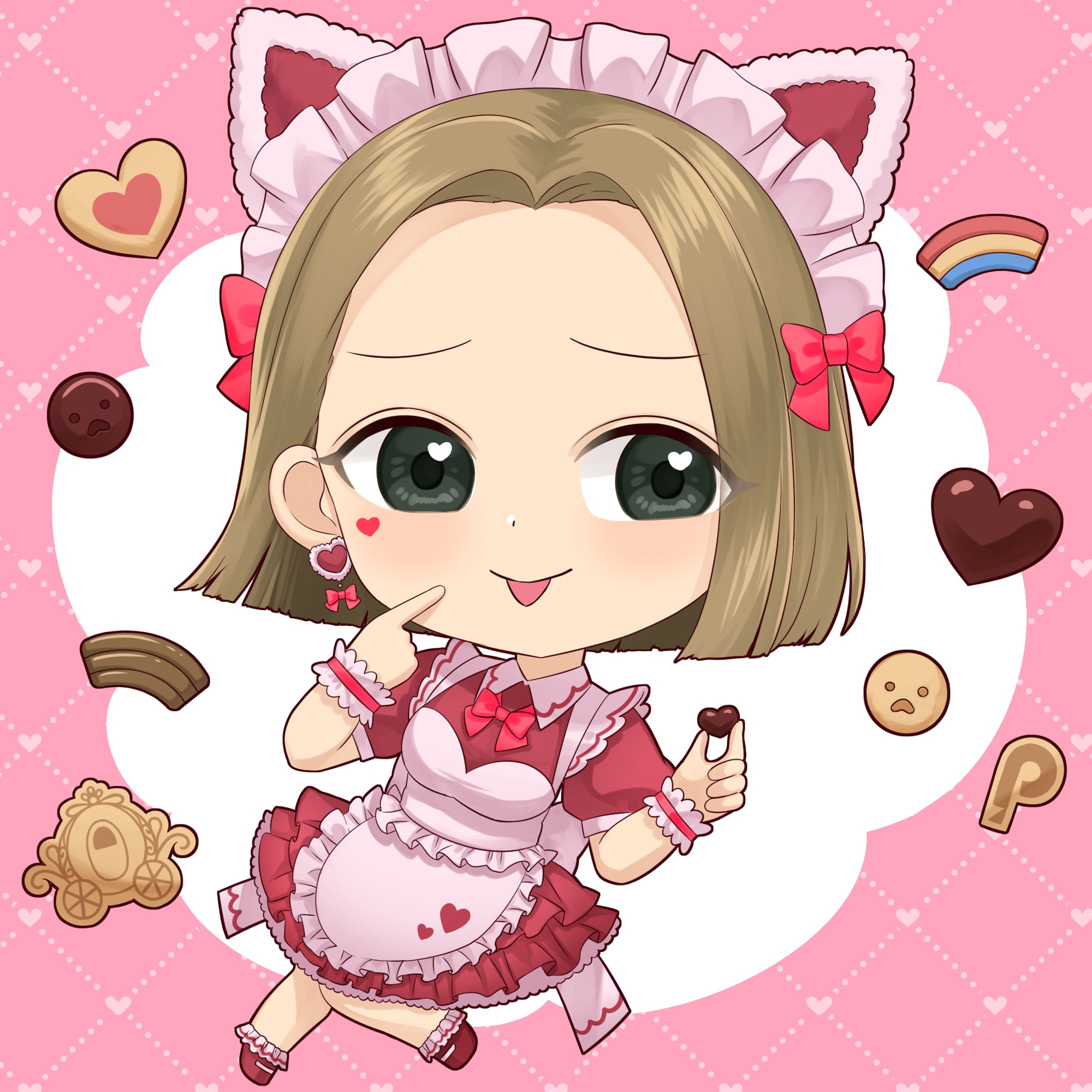 バレンタインプレゼントイラスト-1