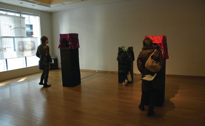 インスタレーション/パペットアニメ3DCG合成アニメーション『Quarium』』