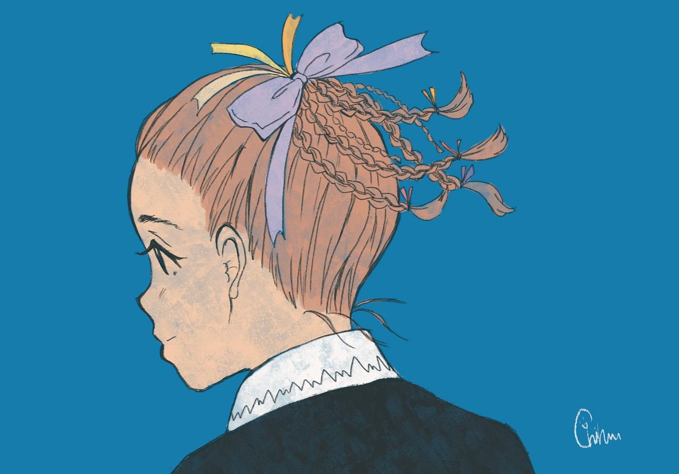 三つ編みをたくさん集めて
カラフルなリボンで結ぶ

#ニューレトロ
#ファンシー
#ウィークエンズ 
#olive雑誌 雑誌 
#オリーブ
#Olivemagazine

#オリーブ少女
#オリーブ少女ライフ 
#80年代 
#80年代ファッション 
#原宿
#イラスト
#イラスト好きな人と繋がりたい 
#illustrator 
#レトロガール 
#art 
#illustration 
#絵描きさんと繋がりたい 
#パリファッション 
#イラストグラム 
#アニメーター
#アニメーション制作 
#80s 
#80年代ガーリー-1