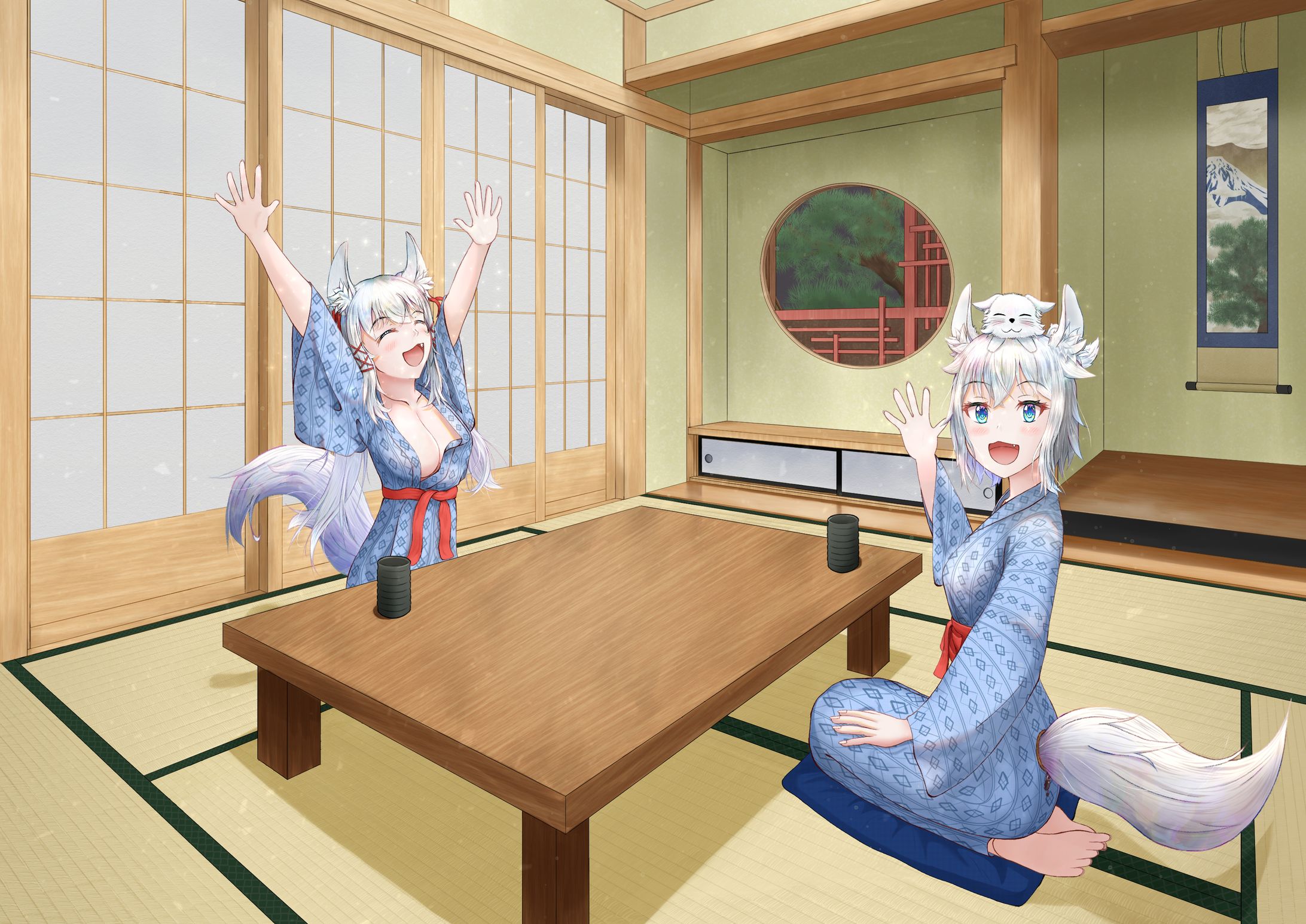 うちの娘達と旅行-1