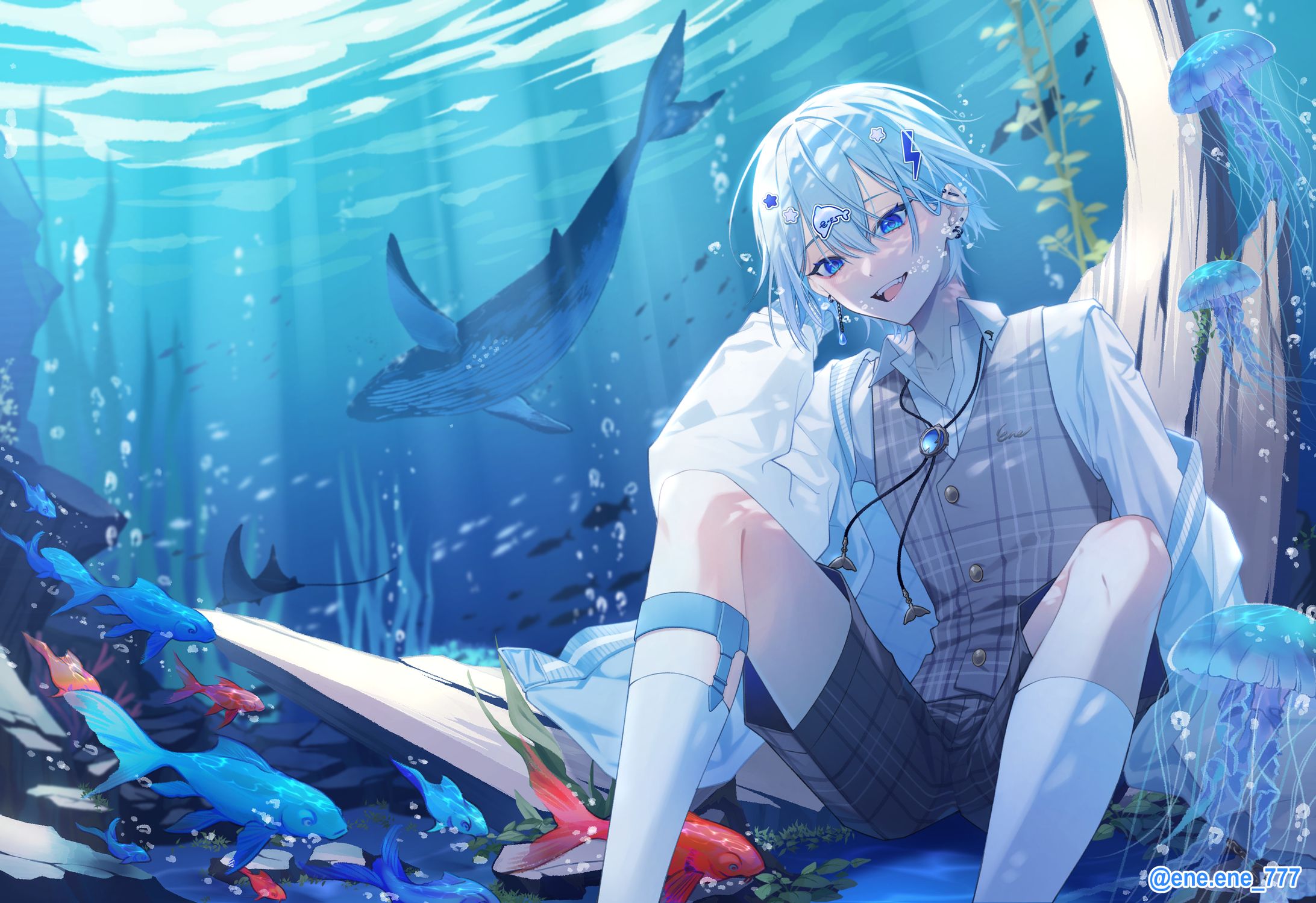 【2025】Vtoker Ene 様　誕生日イラスト-1