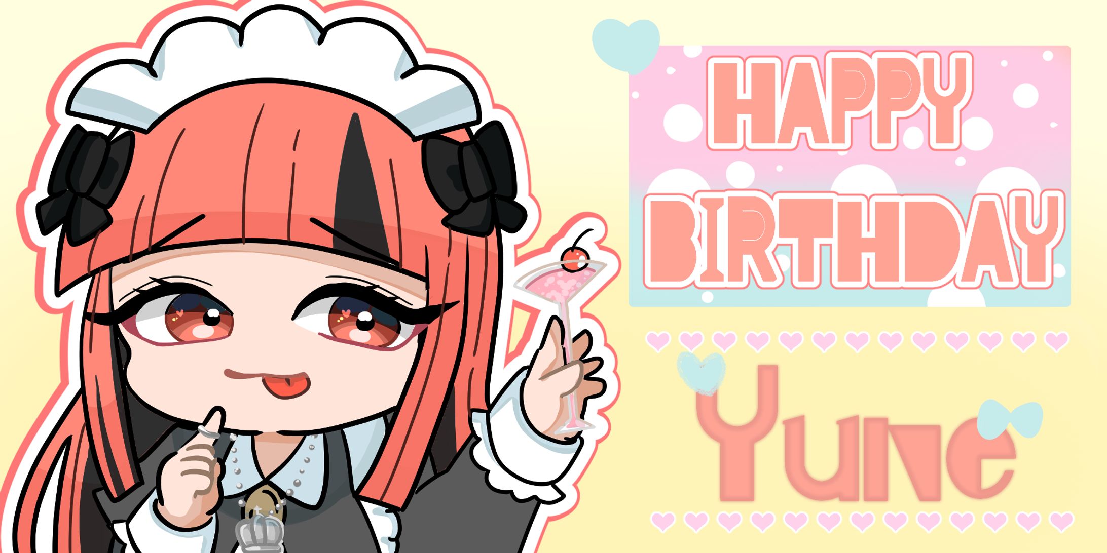誕生日イラスト ゆねさん 0514-1