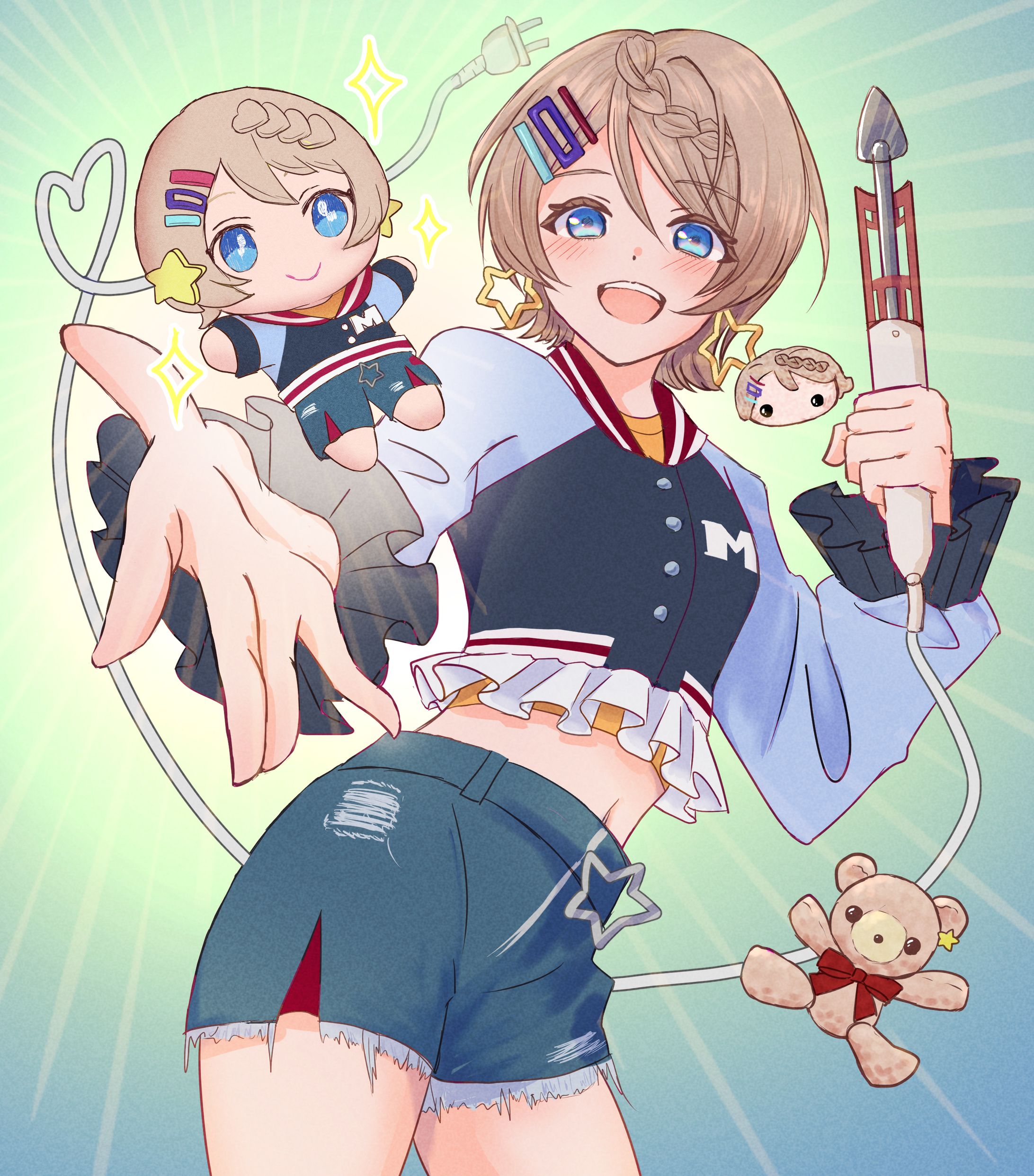 Vtuberみずの様　ファンアート-1