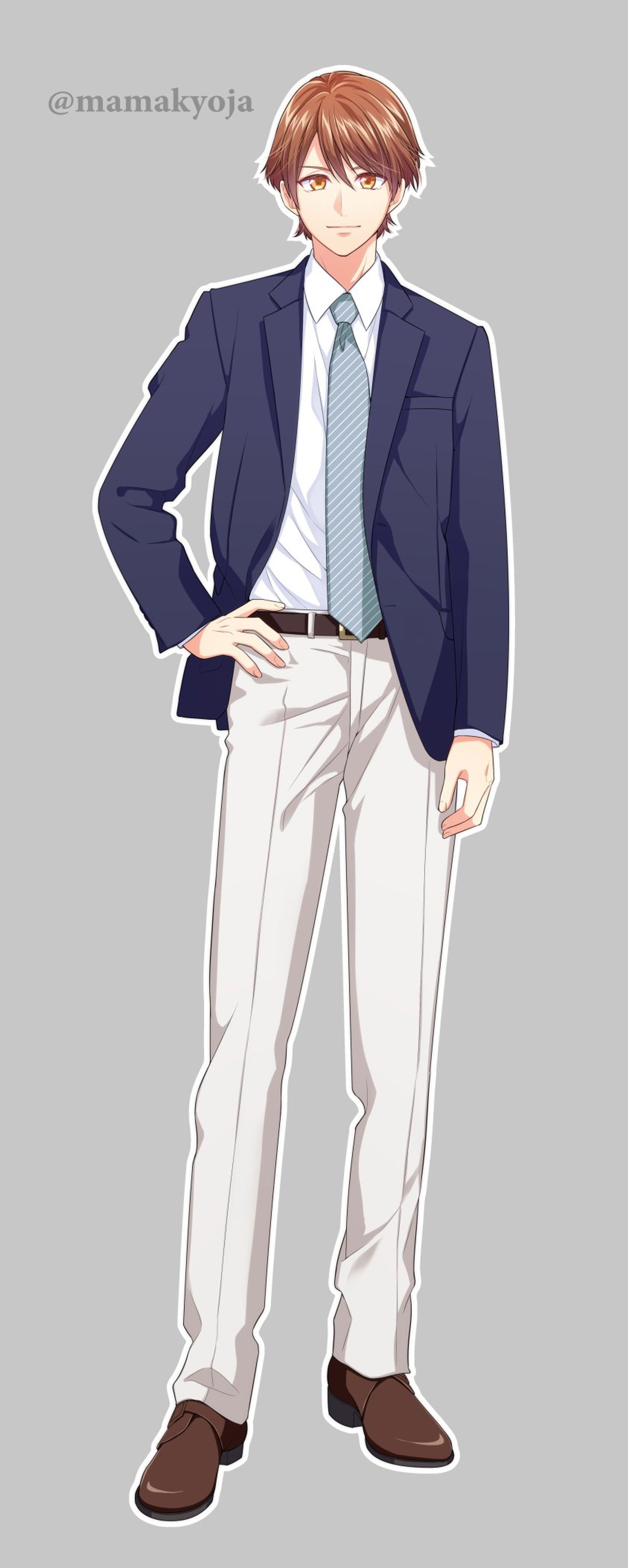男性イラストサンプル-1