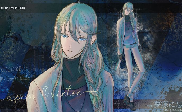 TRPG PC立ち絵　[CoC]2023/07-08