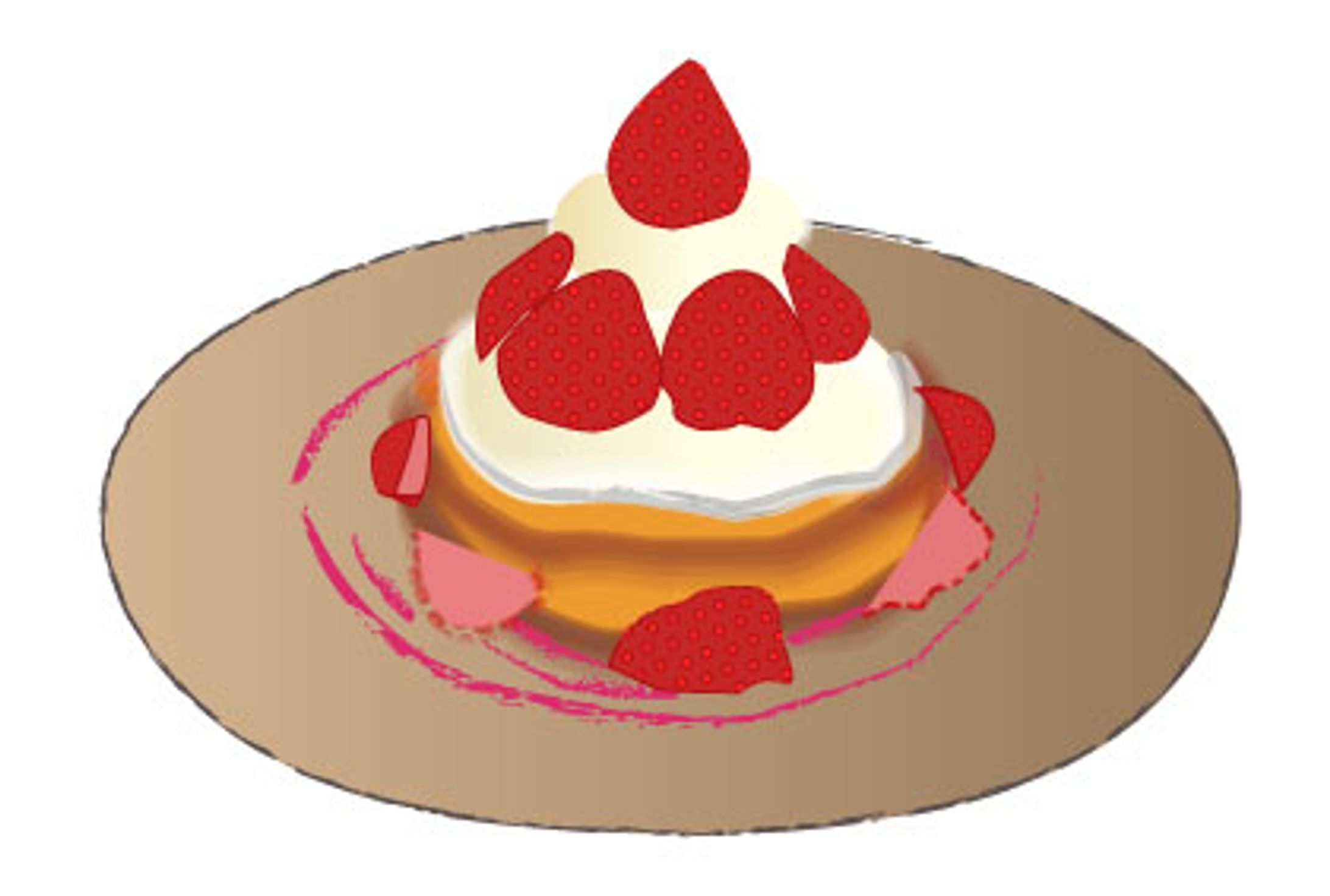 クリスマス　パンケーキの模写-1