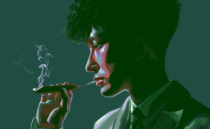 一枚イラスト、よしみつ先生