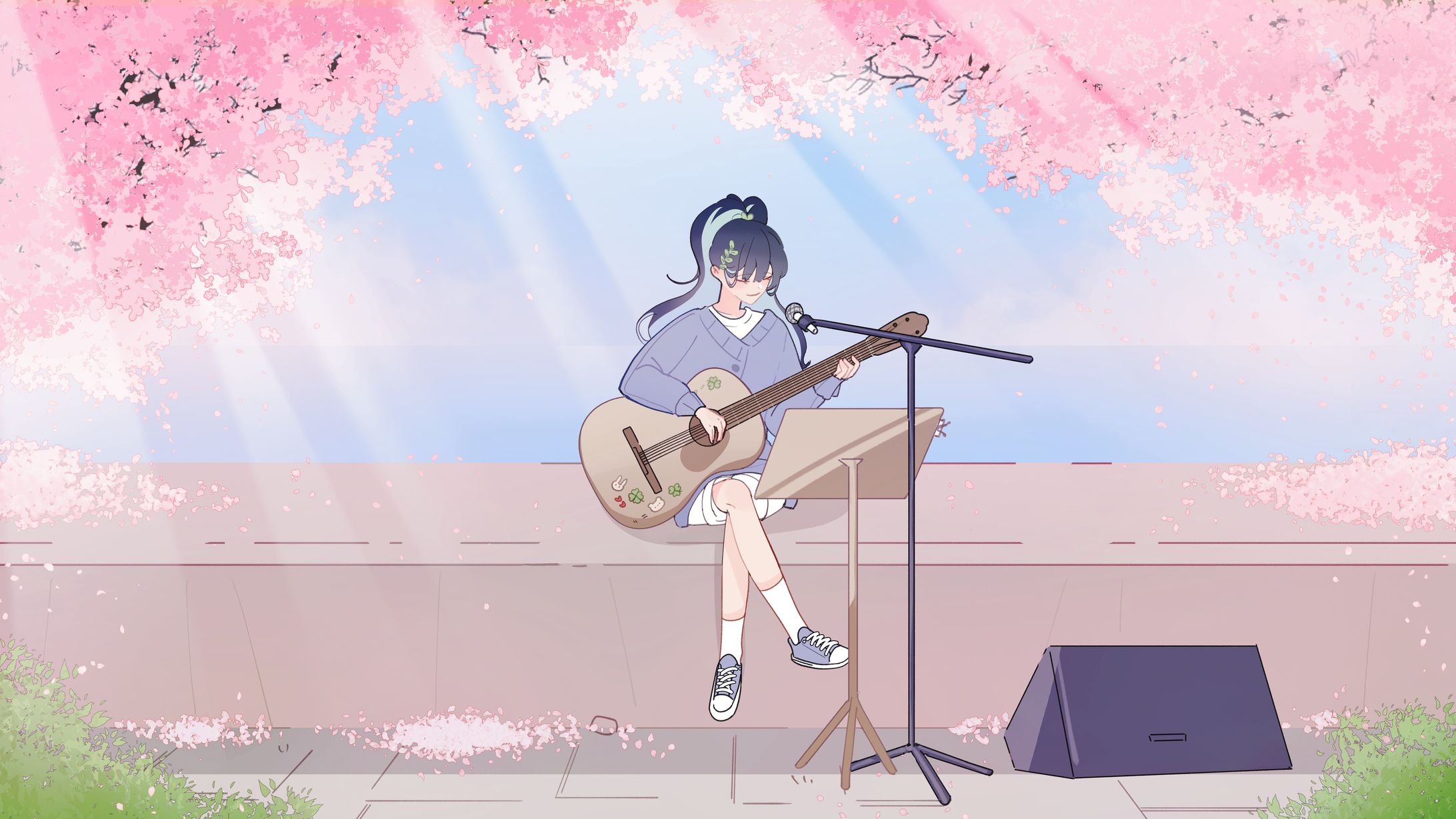 𝗠𝗩 𝗜𝗹𝗹𝘂𝘀𝘁: 행운을 빌어 줘-1